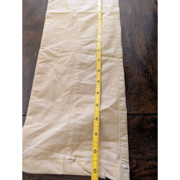 American Stitch Women's Size XL Nylon Cargo Utility Pants Joggers Khaki Yellow - Picture 11 of 12